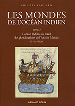 Book cover of Les mondes de l'océan Indien.